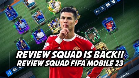 Review Squad Is Back Review Squad Spesial Event Tots Fifa Mobile Youtube