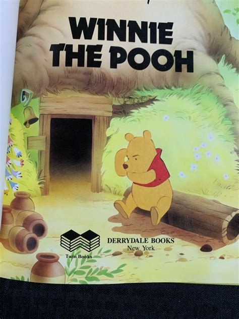 1988 Winnie The Pooh Wonderful World Of Disney Hc Fn 65 Twin Books