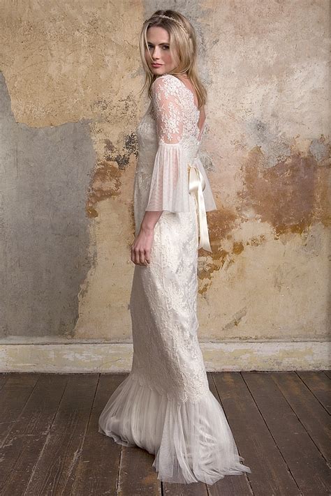Delicate Fresh Unashamedly Romantic Vintage Inspired Wedding Dresses By Sally Lacock