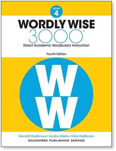 Wordly Wise 3000 Book 4 Workbook Only