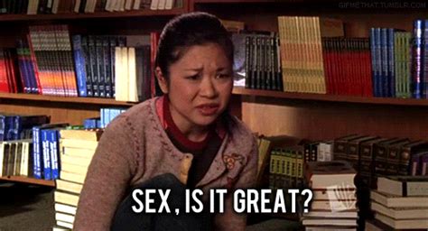 On The Appropriate Time To Talk About Sex Best Gilmore Girls Quotes