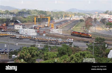 Panama Canal Railway Panama Stock Videos And Footage Hd And 4k Video Clips Alamy