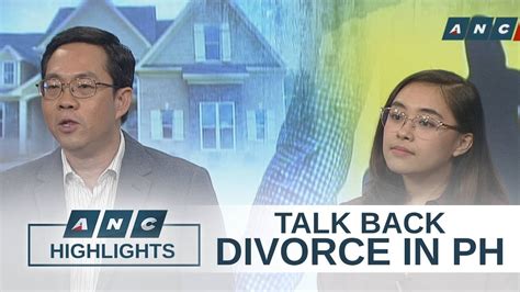 Should The Philippines Legalize Divorce Talk Back Youtube