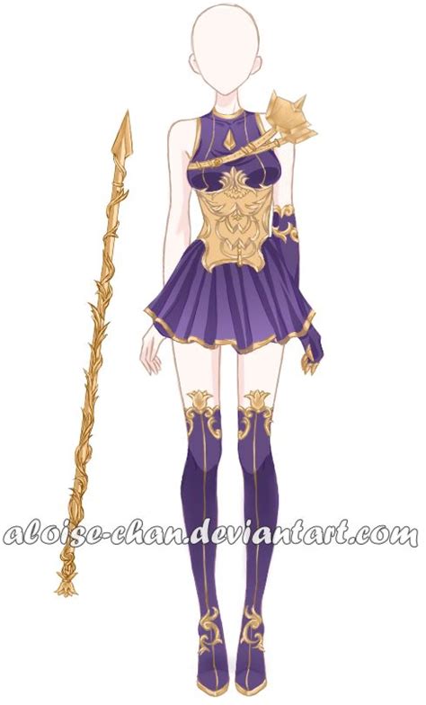 Maybe you would like to learn more about one of these? OPEN Tendrils Spear and Armour Adoptable by Aloise-chan on DeviantArt | anime outfit ...