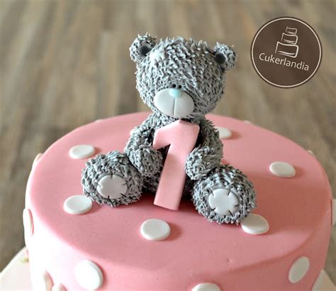 Torte I Slatkiši Medvedić Za 1 Rođendan Teddy Bear For 1st Birthday