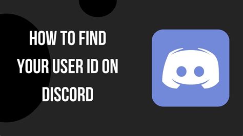 How To Find Your User Id On Discord Youtube