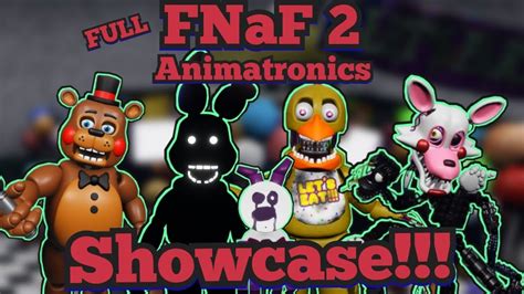 Full Fnaf 2 Showcase Archived Nights Roblox Youtube