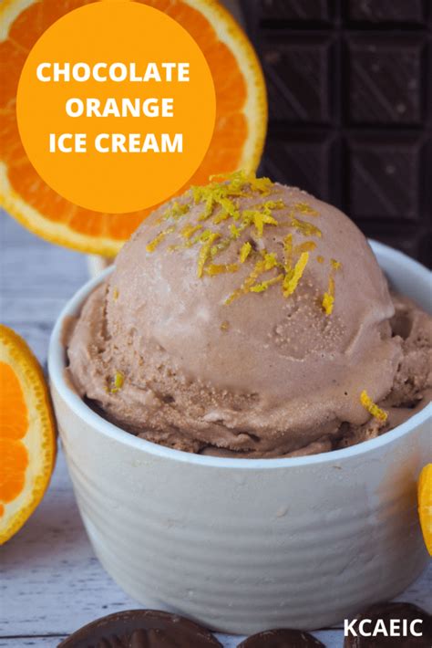Chocolate Orange Ice Cream Keep Calm And Eat Ice Cream