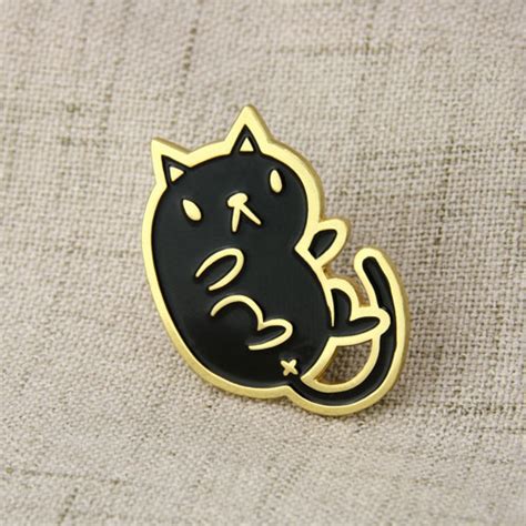 Custom Enamel Pins Lapel Pins Black Cat Pins