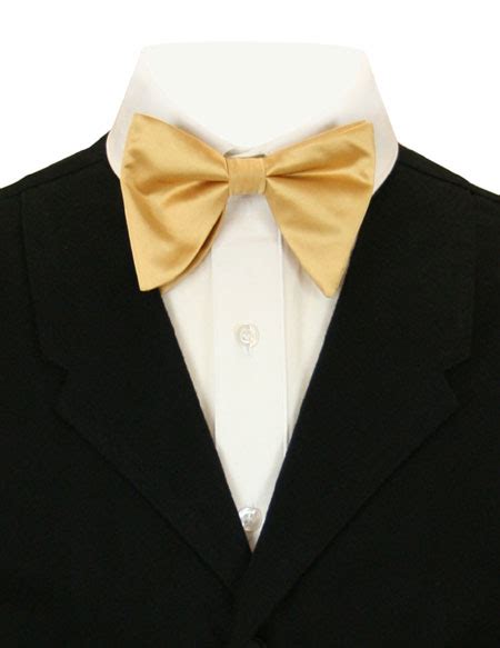 Butterfly Bow Tie Gold