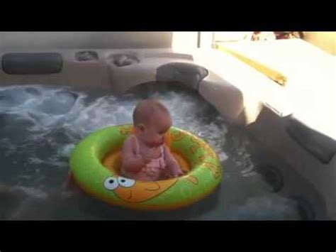 Baby In A Hot Tub YouTube