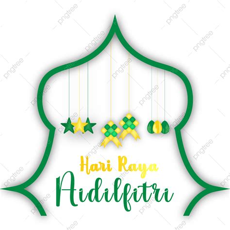 Hari Raya Aidilfitri Vector Hd Images Hari Raya Aidilfitri Vector