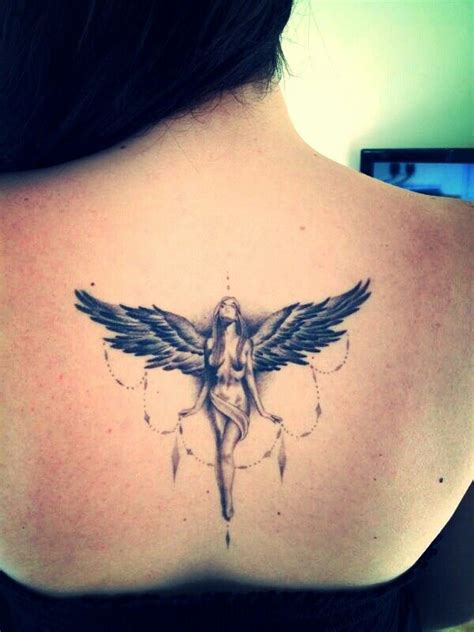 28 Astonishing Angel Tattoo Ideas Guardian Angels Kiss