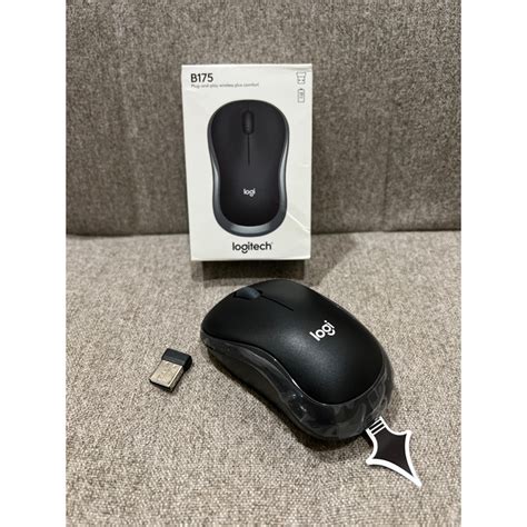 Logitech B175 Wireless Mouse With Usb Receiver Shopee Malaysia