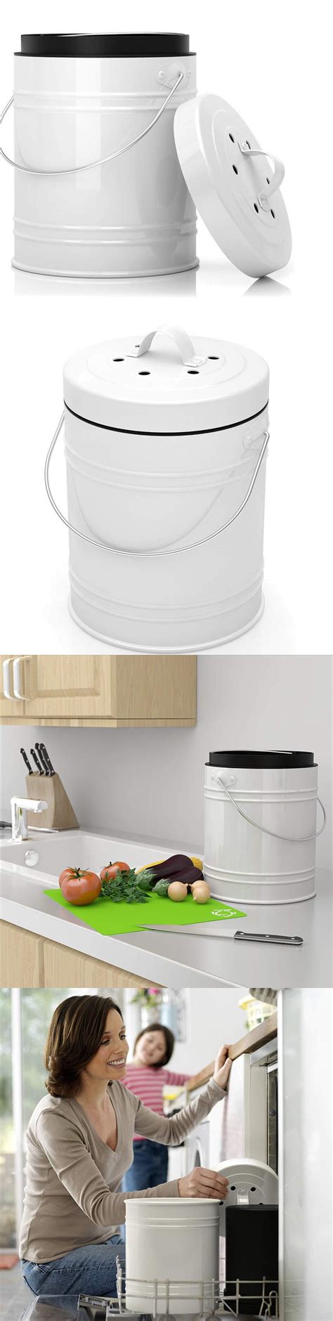 We stock handy compost bins, 100% compostable bin liners and bin bags for waste management needs. Garden Compost Bins 181023: Oversized 1.3 Gallon Kitchen ...