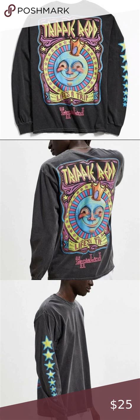 Trippie Redd Trippyland L S Tee Size Xl Urban Outfitters Shirts Tees