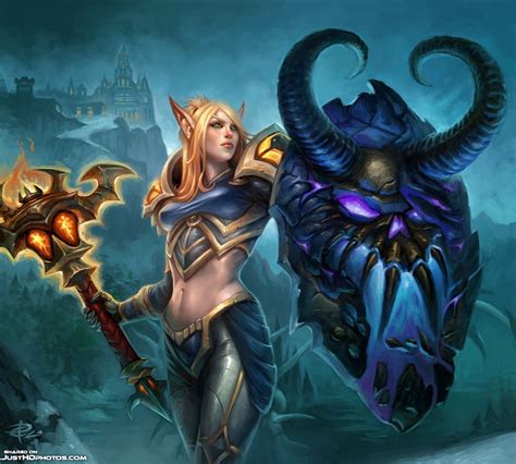 Wallpaper Illustration World Of Warcraft Mythology Blood Elves