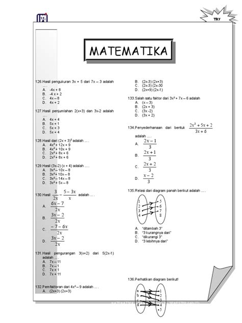 22 Soal Matematika Kelas 1 Sd Bangun Datar Contoh Soal Dan Jawaban