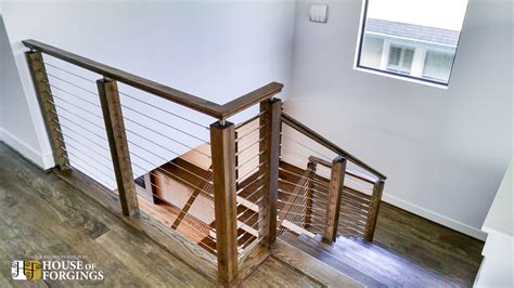 Quite simply, they are guard rails and hand rails that use horizontal cables in place of traditional spindles, glass, mesh, etc. Cable Railing Systems for Stairs & Balconies