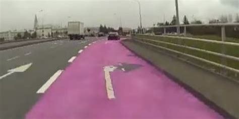 This Road Leads To Breast Cancer Awareness In A Cool Way Video Huffpost