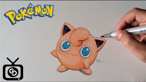 How To Draw Jigglypuff Pokemon Step By Step Youtube