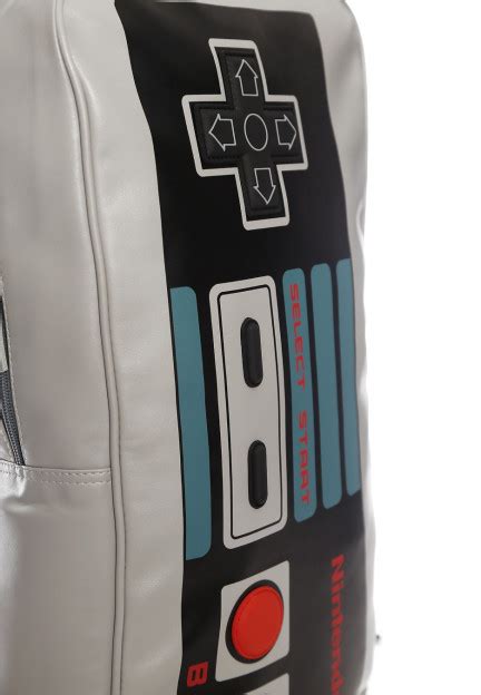 Nintendo Big Nes Controller White Backpack Impericon Uk