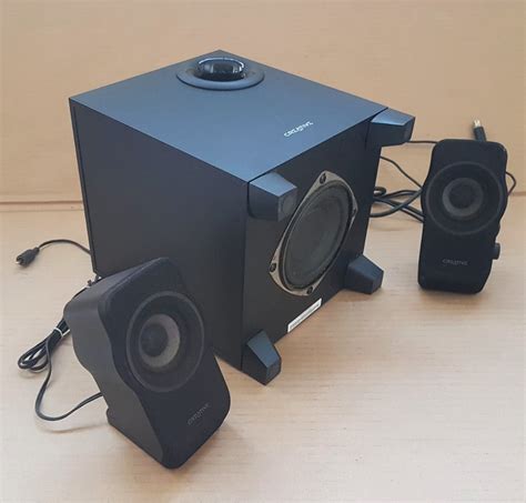 Creative Sound System Model A220 Stereo Speaker System Active
