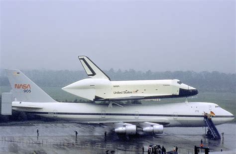 46 Years Ago A Modified Boeing 747 Carried A Space Shuttle For The