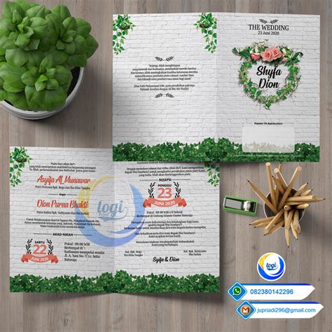 Download them for free in ai or eps format. 100 Download Template Desain Undangan Pernikahan Custome ...