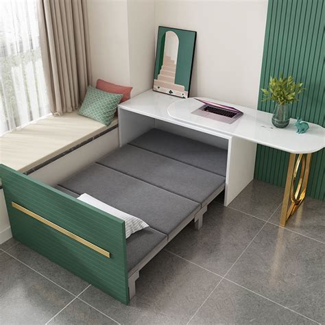 This Study Table Set Doubles Up As A Folding Bed