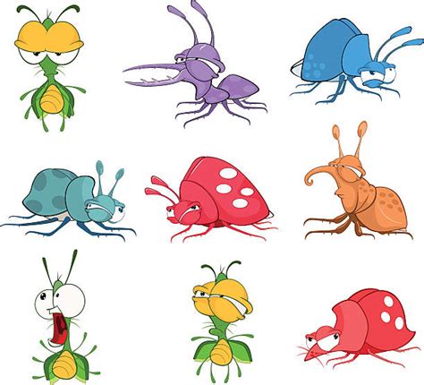 Animated Ladybug Cartoons Illustrations Royalty Free