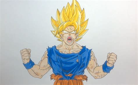 Solution for rhgdpictureus goku dragon ball z goku drawing easy. Dragon Ball Z Drawing Goku at GetDrawings | Free download