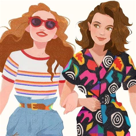 Beautiful Max and El fanart by English artist Crystal-Jade Vaughan