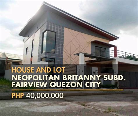 Neopolitan Brittany Subdivision Fairview Quezon City Brand New House