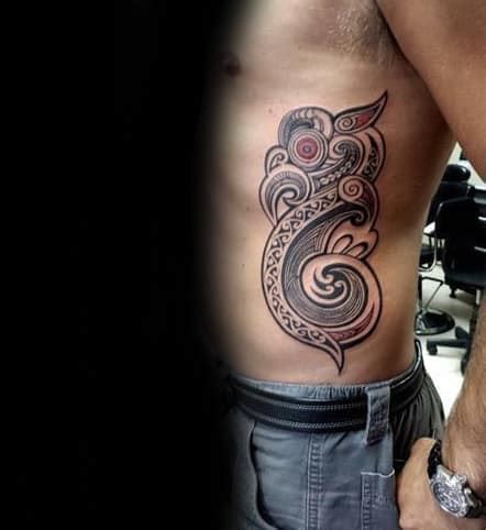 Rib cage tattoos for men. Top 40 Best Tribal Rib Tattoos For Men - Manly Ink Design Ideas