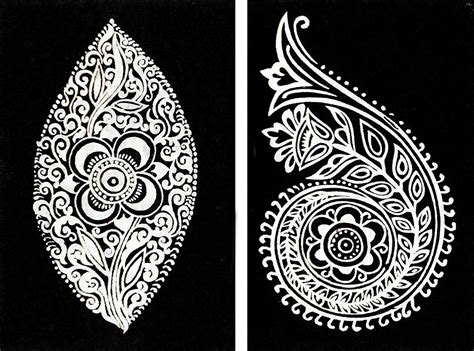 They use rice grains, white powder, brush, pencil, geometric elements etc. Rangoli Designs In Black And White - o-nlineshopping