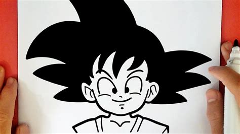 Como Dibujar A Goku NiÑo Youtube