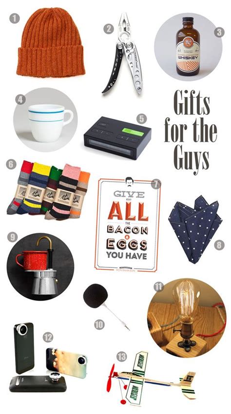 Find a thoughtful gift for everyone in your life. Gifts for the Guys Under $50 | Have a shower, Mens gifts