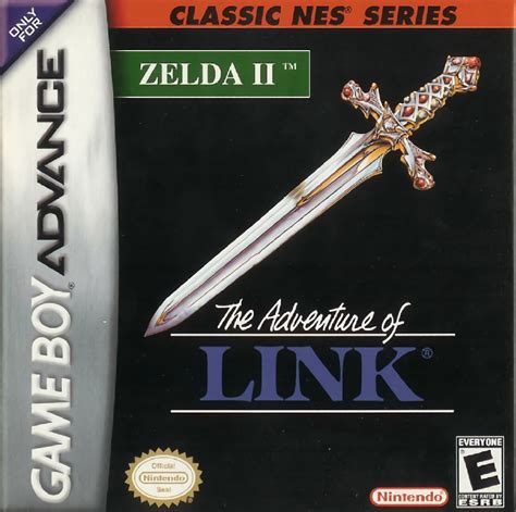 Classic Nes Series Zelda Ii The Adventure Of Link