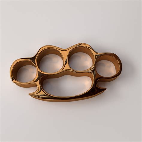 Brass Knuckles 3d Model 19 Max Obj C4d Fbx Stl Free3d