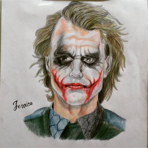 The Joker Por Jessicart Dibujando