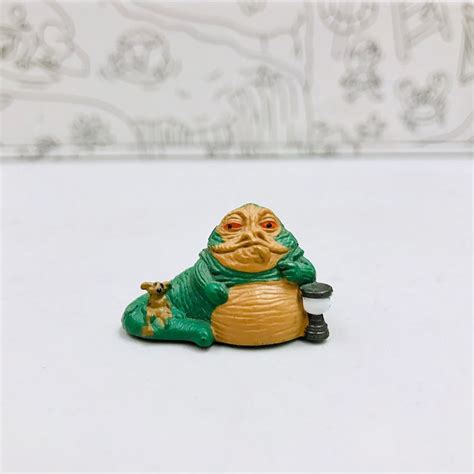 Star Wars Miniature Jabba The Hutt Salacious Crumb Figurine Etsy