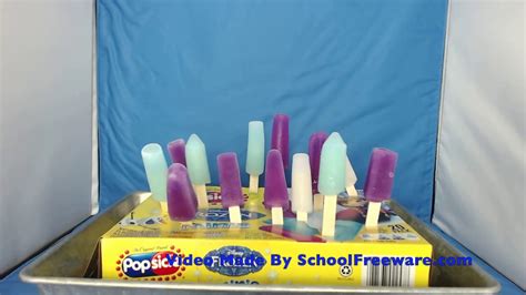 Popsicle Disney Frozen Minis Melting Time Lapse Video With Cheap