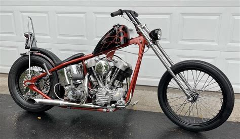 Hell Kustom Harley Davidson Knucklehead By Vanilla Cycles