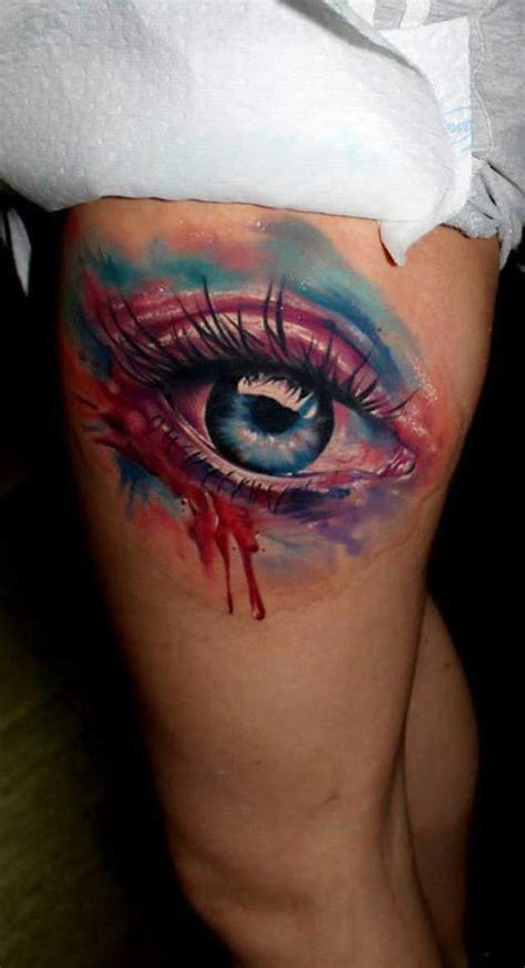 34 Astonishingly Beautiful Eyeball Tattoos — Tattoos On Women