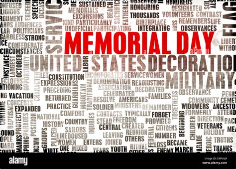 Memorial Day And Remembering Our Fallen Soldiers Stock Photo Alamy