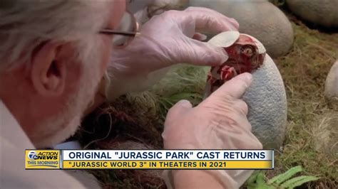 Original Jurassic Park Cast Returns For New Movie