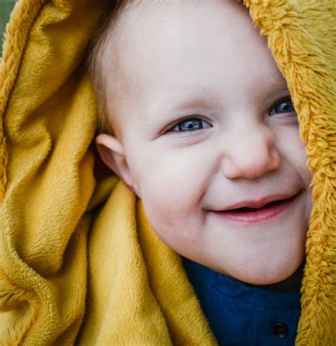 60 Baby Yellow Towel Blue Eyes Stock Photos Pictures And Royalty Free