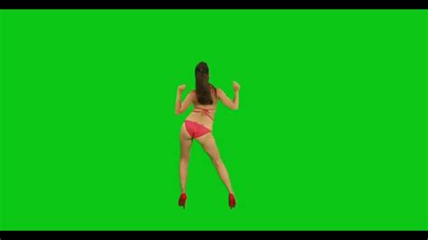 Sexy Woman Green Screen YouTube
