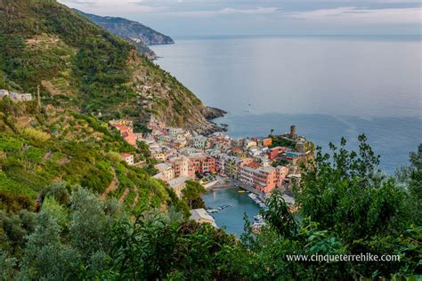 Cinque Terre Vernazza View From Blue Trail 2 Living Nomads Travel